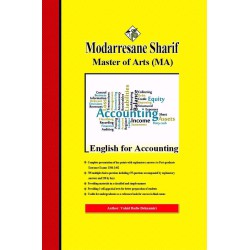 کتاب زبان تخصصی ویژه رشته حسابداری ارشد